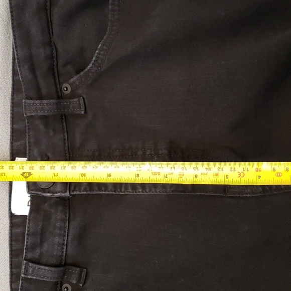 DUER High Rise Skinny Jeans Black Women's 32 - Picture 4 of 8